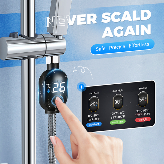 💧Shower thermometer🌡️ No More Guesswork – Instant Temp! 🚿