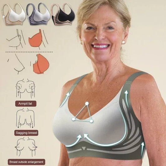 🎁Buy 1 and get 2 free 💕 Wireless push-up bra with improved shape