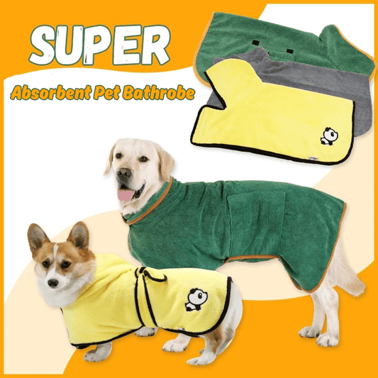 🔥Hot Sale 50% OFF🔥Super absorbent Pet Bathrobe