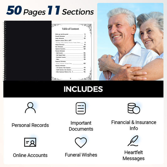 🔥Only £6.99 Last Day Promotion!🎁End of Life Planner