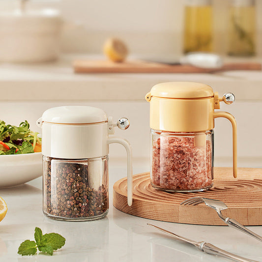 Moisture-Proof & Convenient Spice Jar with Spoon