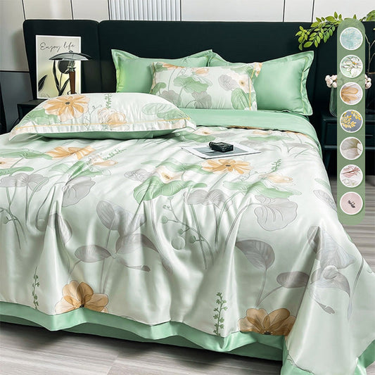 🌷Limited Time Offer 41%OFF💞Breathable & Cooling Quilt 4-Piece Set