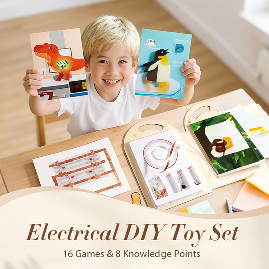 Electrical DIY Toy Set: 16 Games & 8 Knowledge Points
