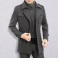 Men's Business Tweed Coat