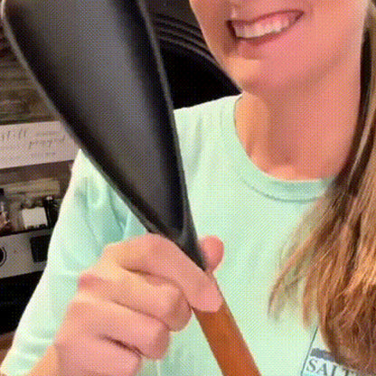🔥Hot Sale 50% OFF❤️‍🔥Silicone Salad Spatula with Wood Handle
