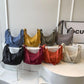 🎉Hot Sales - 50% OFF😍Designer Direct Sales👜Women's Fashion Plain Color Nylon Crossbody Hobo Bag
