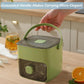 Ice Cube -serving tray with lid and bin, ice trays for freezer, flexible ice cube trays