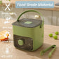 Ice Cube -serving tray with lid and bin, ice trays for freezer, flexible ice cube trays