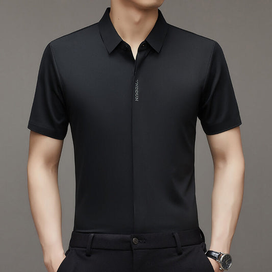 ⏳ Limited time 50% off! 💥Men's Ice Silk Quick-drying Business Shirt（The more you buy, the higher the discount）
