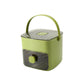 Ice Cube -serving tray with lid and bin, ice trays for freezer, flexible ice cube trays