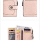 🔥Exclusive 2025 Luxury Sale✨ 🔒 RFID Anti-Theft Short Zipper Wallet | Stylish Ladies' Multi-Card Slot Buckle Purse 💳