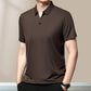 🎁Hot Sale 55% OFF⏳Men’s Casual Lapel Breathable Wrinkle-free T-shirt