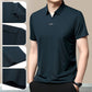 🎁Hot Sale 55% OFF⏳Men’s Casual Lapel Breathable Wrinkle-free T-shirt