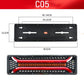 2 Pcs Bright LED Guide Tail Lights for Trucks🥰💡