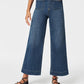 🍂Tummy Control Cropped Wide-Leg Jeans👖