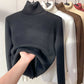 🎁Winter fleece thick knitted bottoming shirt