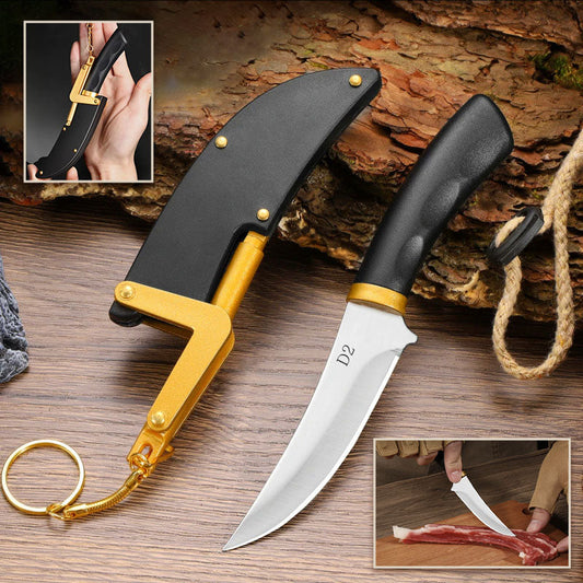 🎅Early Xmas Sales🎄Multipurpose Outdoor Portable Fruit Knife with Sheath