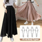 Elegant pants with pleated skirt