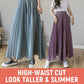 Elegant pants with pleated skirt