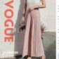 Elegant pants with pleated skirt