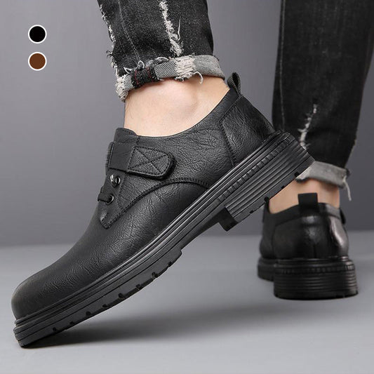 🍂 Autumn Men's Breathable Waterproof British Style Vintage Business Casual Shoes 👞✨