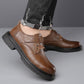 🍂 Autumn Men's Breathable Waterproof British Style Vintage Business Casual Shoes 👞✨