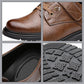🍂 Autumn Men's Breathable Waterproof British Style Vintage Business Casual Shoes 👞✨