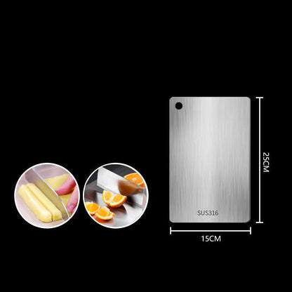 Antibacterial Stainless Steel Cutting Board