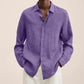 2023 Men's Linen Long Sleeve Shirt