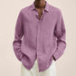 2023 Men's Linen Long Sleeve Shirt