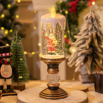 🎄Christmas Promotion 50% OFF🎅✨Christmas Candle Night Light🕯️