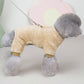 Stretch Petfleece Onesie With Drawstring