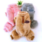 Stretch Petfleece Onesie With Drawstring