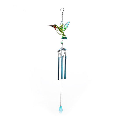 Hummingbird & Dragonfly Wind Chime Garden Decoration