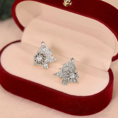 🎄Christmas Promotion 50% OFF🎅✨Rotatable Snowflake Tree Earrings💖