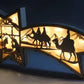 🎅LED Wooden Christmas Decorations Nativity Star Shaped Desk Lamp🌟