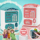 Multi-functional House-Shaped Smart Piggy Bank for Kids