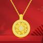 Women's Elegant Necklace with Rotatable Pendant