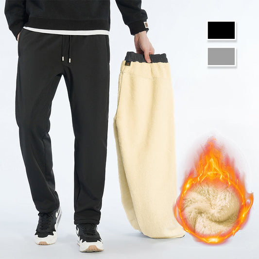 🔥🎁Men's Cozy Waterproof & Windproof Plush-Lined Pants