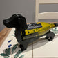 Dachshund wine bottle holder