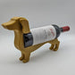 Dachshund wine bottle holder