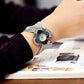 Shiny diamond butterfly mesh watch