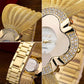 Shiny diamond butterfly mesh watch