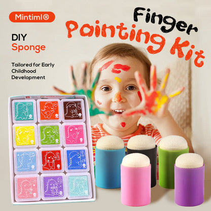 💥Last Day Promotion 49% oFF💥DIY Sponge Finger Painting Kit