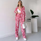 🌸Spring Specials 🌸 Chic Women's Zebra Print Shirt & Pants Set