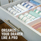 DIY chest drawer divider