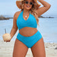 🍹Summer Hot Sales 50%OFF☀️Tummy Control Bathing Suits Modest High Waisted Bikini Sets