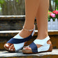 🔥Hot Sale 50%OFF 🏖️- Women's Ultra Comfortable Slope Heel Orthopaedic Sandals