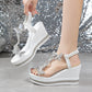 🌸Spring Specials🌸Glitter Butterfly Embellished Open Toe Sandals