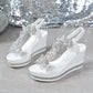 🌸Spring Specials🌸Glitter Butterfly Embellished Open Toe Sandals